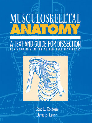 cover image of Musculoskeletal Anatomy